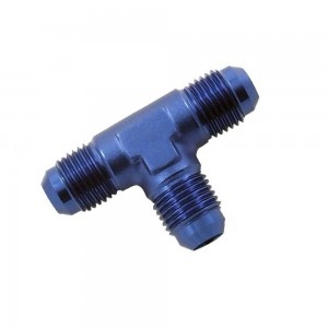 Flare Tee Adapter Fitting Size -6AN