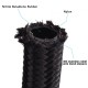 Nylon Braided Hose Black Stainless Steel Oil Fuel Line Hose