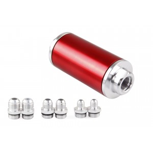 Aluminum Racing Fuel Filter AN6/AN8/AN10 Fittings