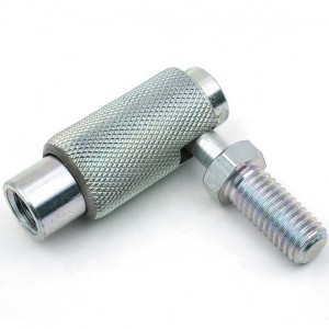 QD1/QRM carbon steel zinc plated yellow quick disconnect ball joint 