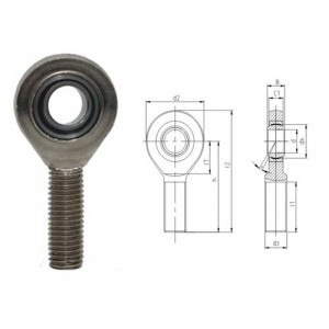 Rod end bearing SA25C