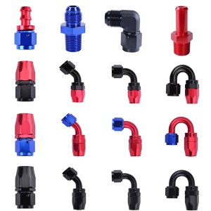 AN6,AN8,AN10,AN12 Aluminum Hose End Fitting Adapter